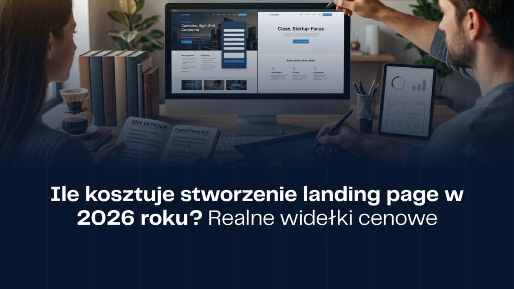 Ile kosztuje stworzenie landing page w 2026 roku? Realne widełki cenowe